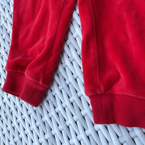 Infant Ralph Lauren 2 Piece Red Velour Jogging Set size 9M - Picture 14 of 14